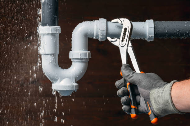 Professional Drain Cleaning technician working in Toano, VA